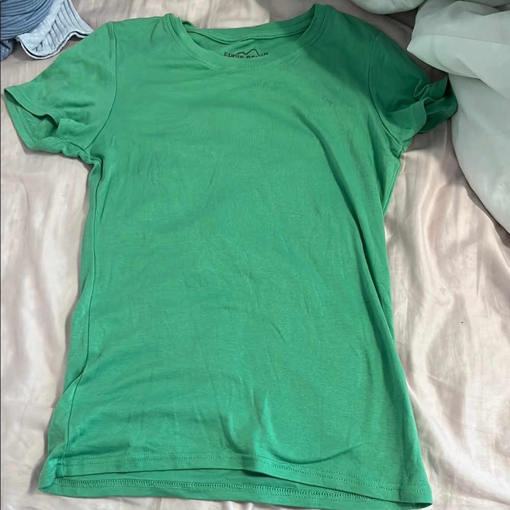 Green Eddie Bauer active slim fit tee